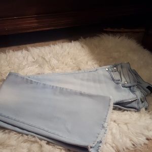 Crop stretch jeans